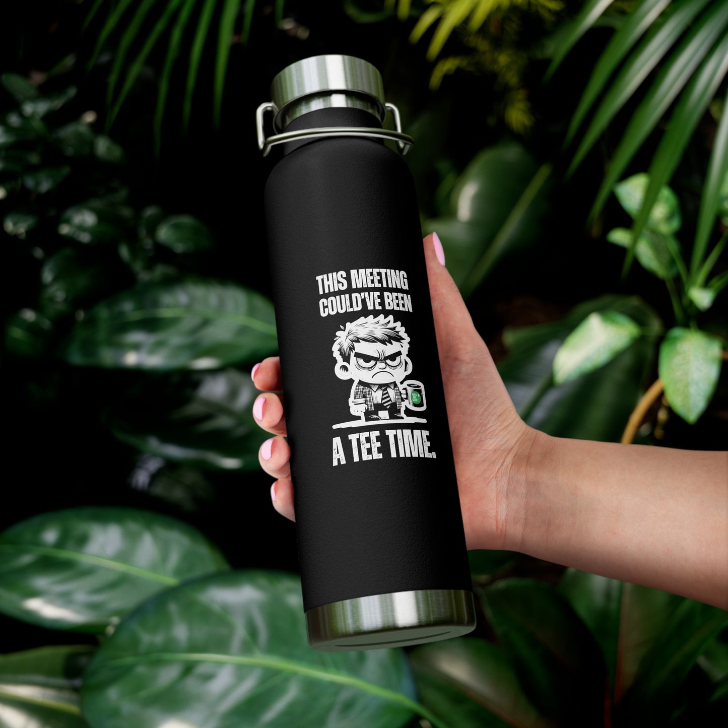 Funny Golf Insulated Water Bottle - Ideal for Meetings, Gifting, Perfect for Office Use
