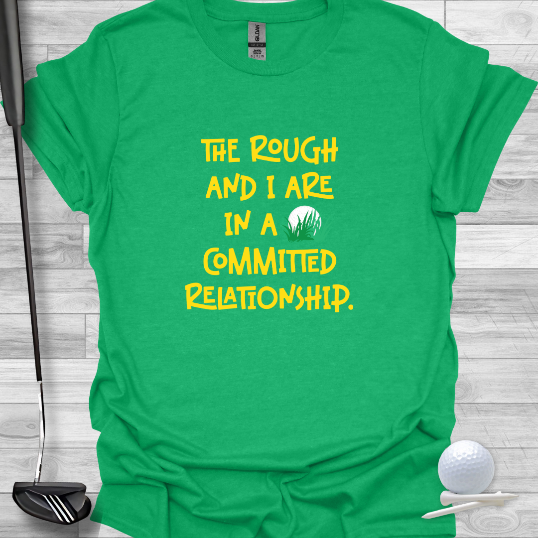 Rough Relationship: Funny Golf Unisex Softstyle T-Shirt