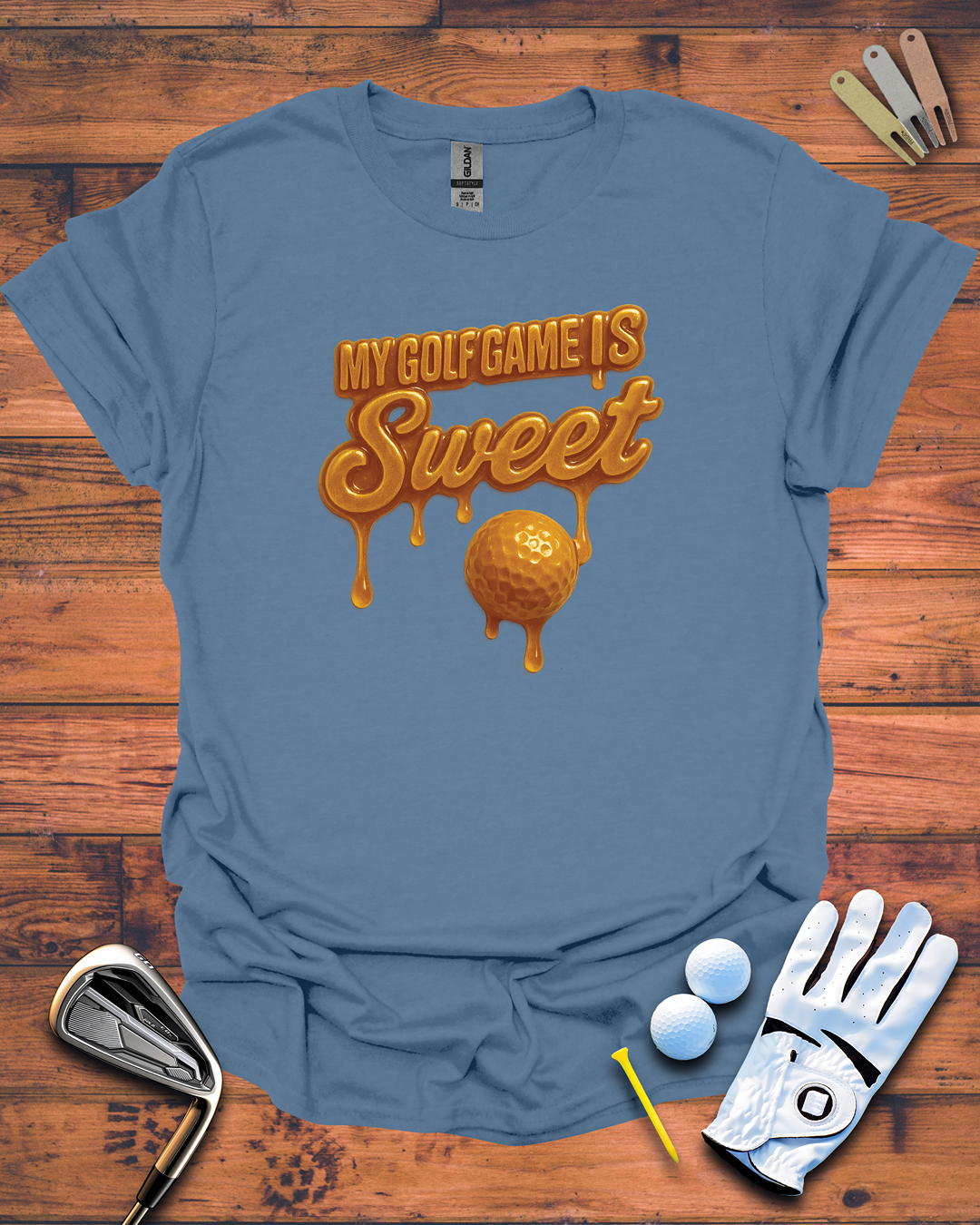 My Golf Game Is Sweet: Funny Golf Gift T-Shirt