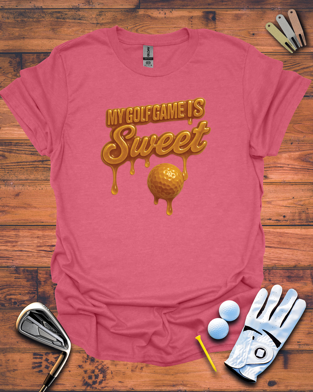 My Golf Game Is Sweet: Funny Golf Gift T-Shirt