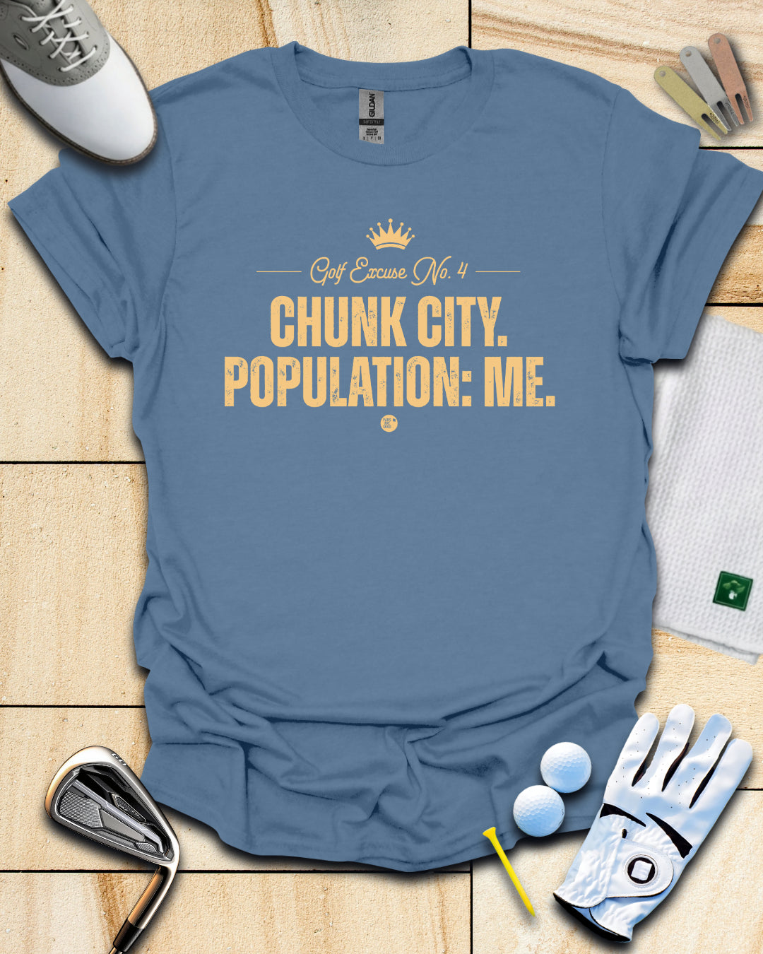 Chunk City. Population: Me.