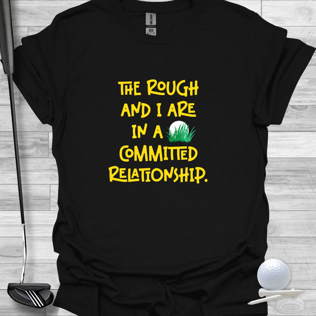 Rough Relationship: Funny Golf Unisex Softstyle T-Shirt