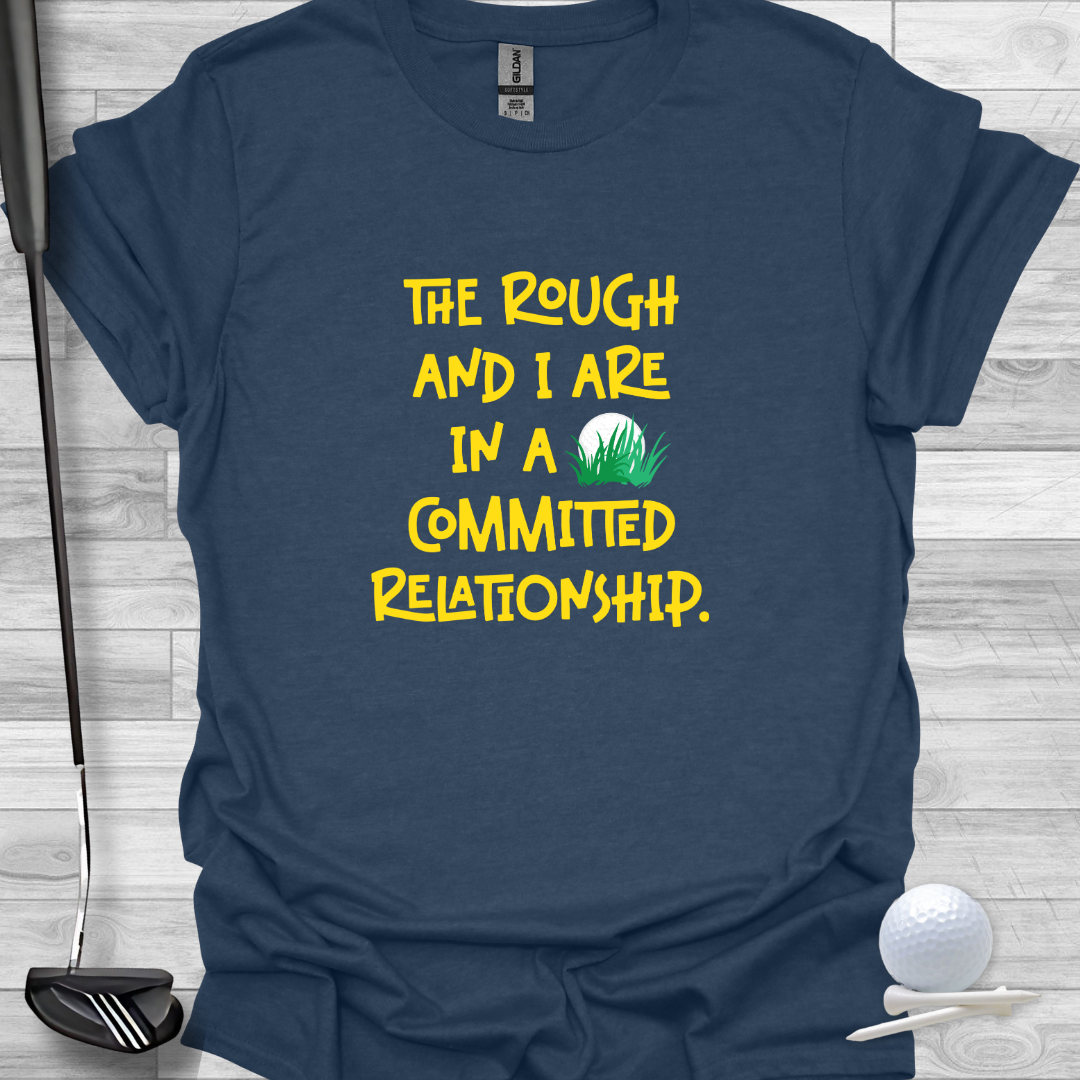 Rough Relationship: Funny Golf Unisex Softstyle T-Shirt