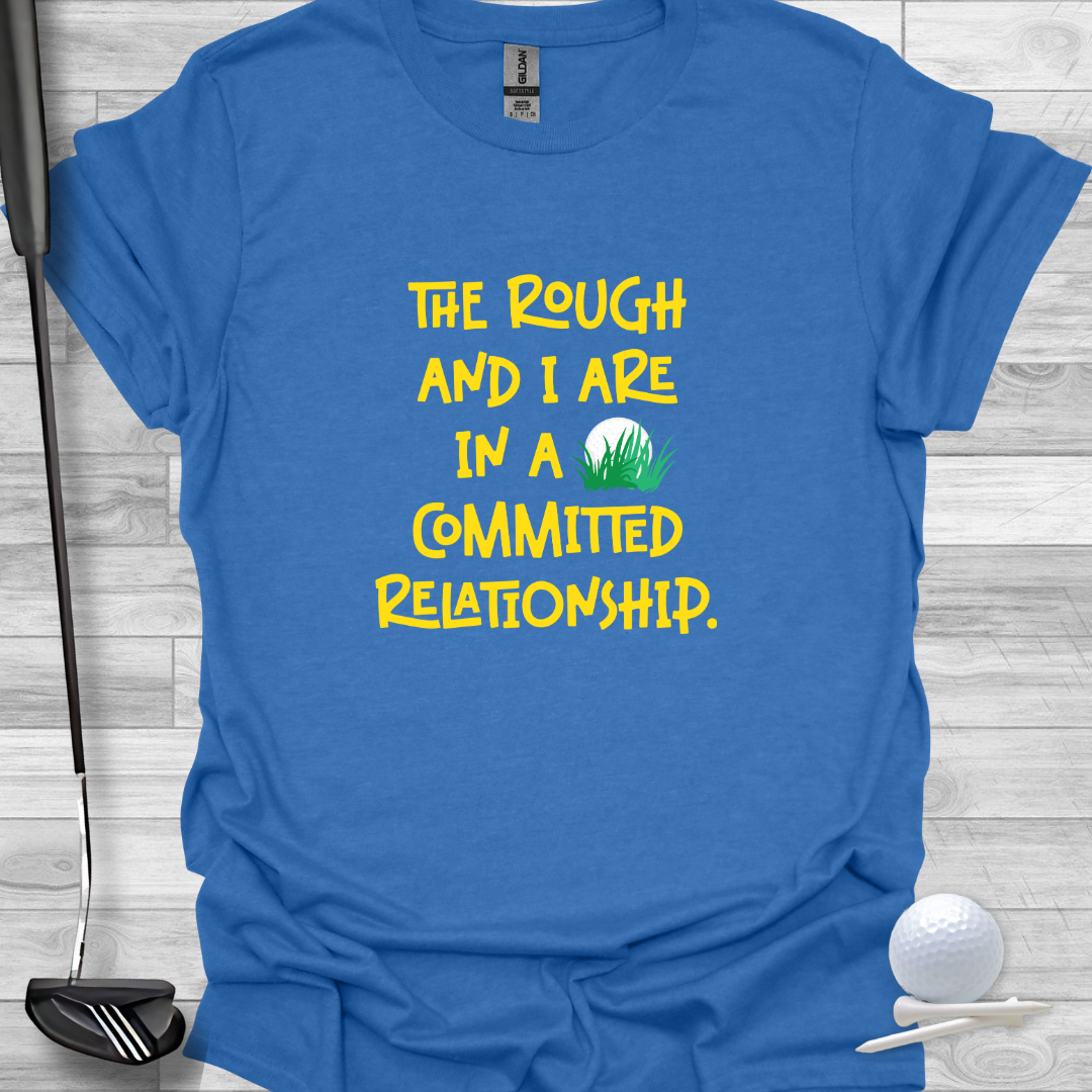 Rough Relationship: Funny Golf Unisex Softstyle T-Shirt