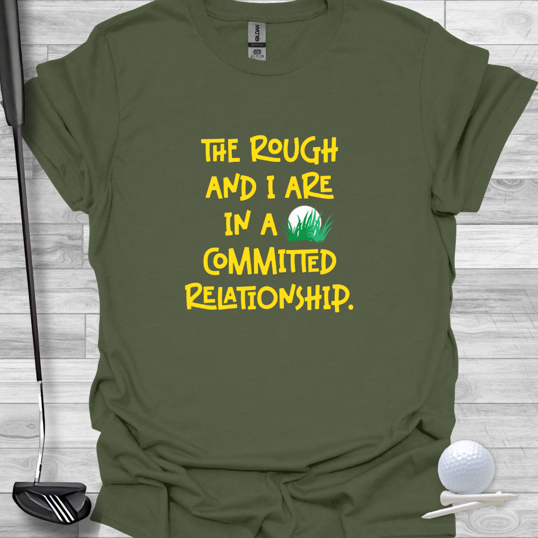 Rough Relationship: Funny Golf Unisex Softstyle T-Shirt