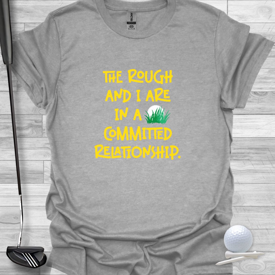 Rough Relationship: Funny Golf Unisex Softstyle T-Shirt