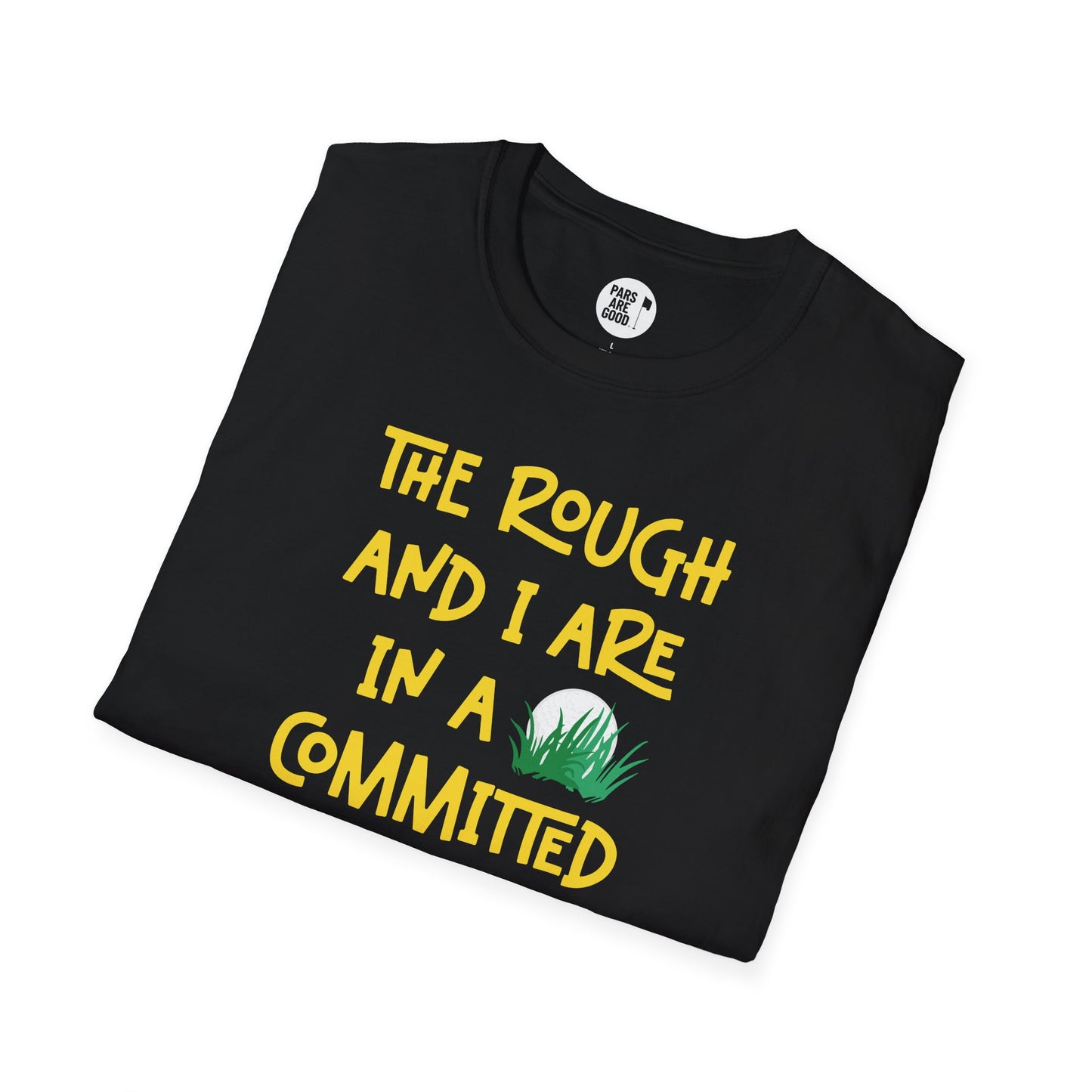 Rough Relationship: Funny Golf Unisex Softstyle T-Shirt