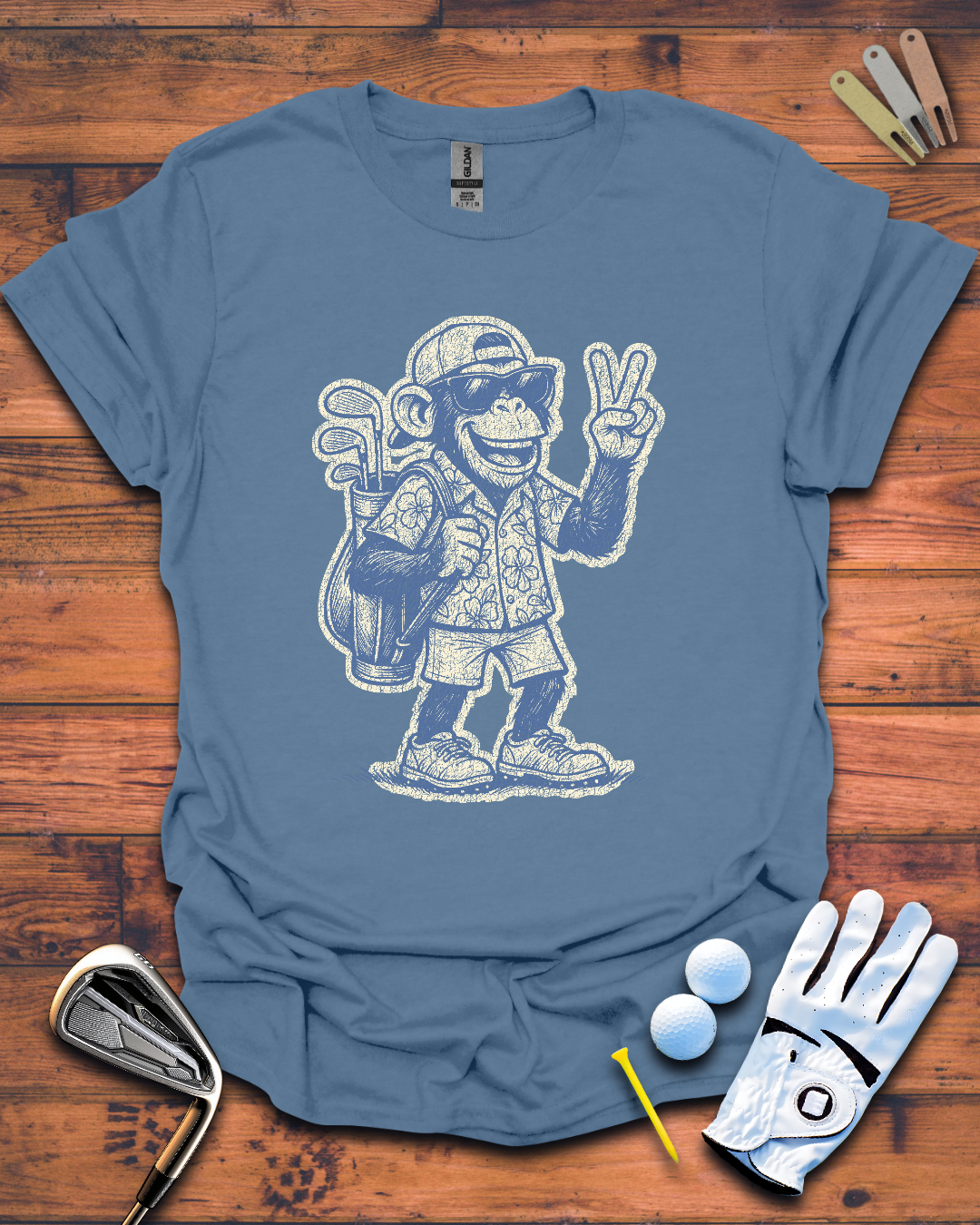 Bananas? No. Birdies? Yes.: Unisex Softstyle T-Shirt, Funny Golf Gift T-Shirt