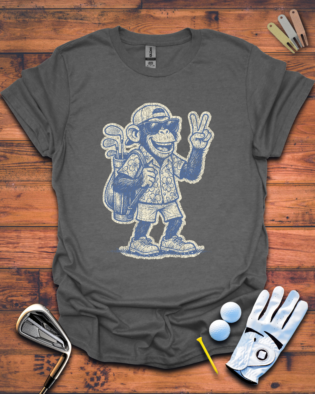 Bananas? No. Birdies? Yes.: Unisex Softstyle T-Shirt, Funny Golf Gift T-Shirt