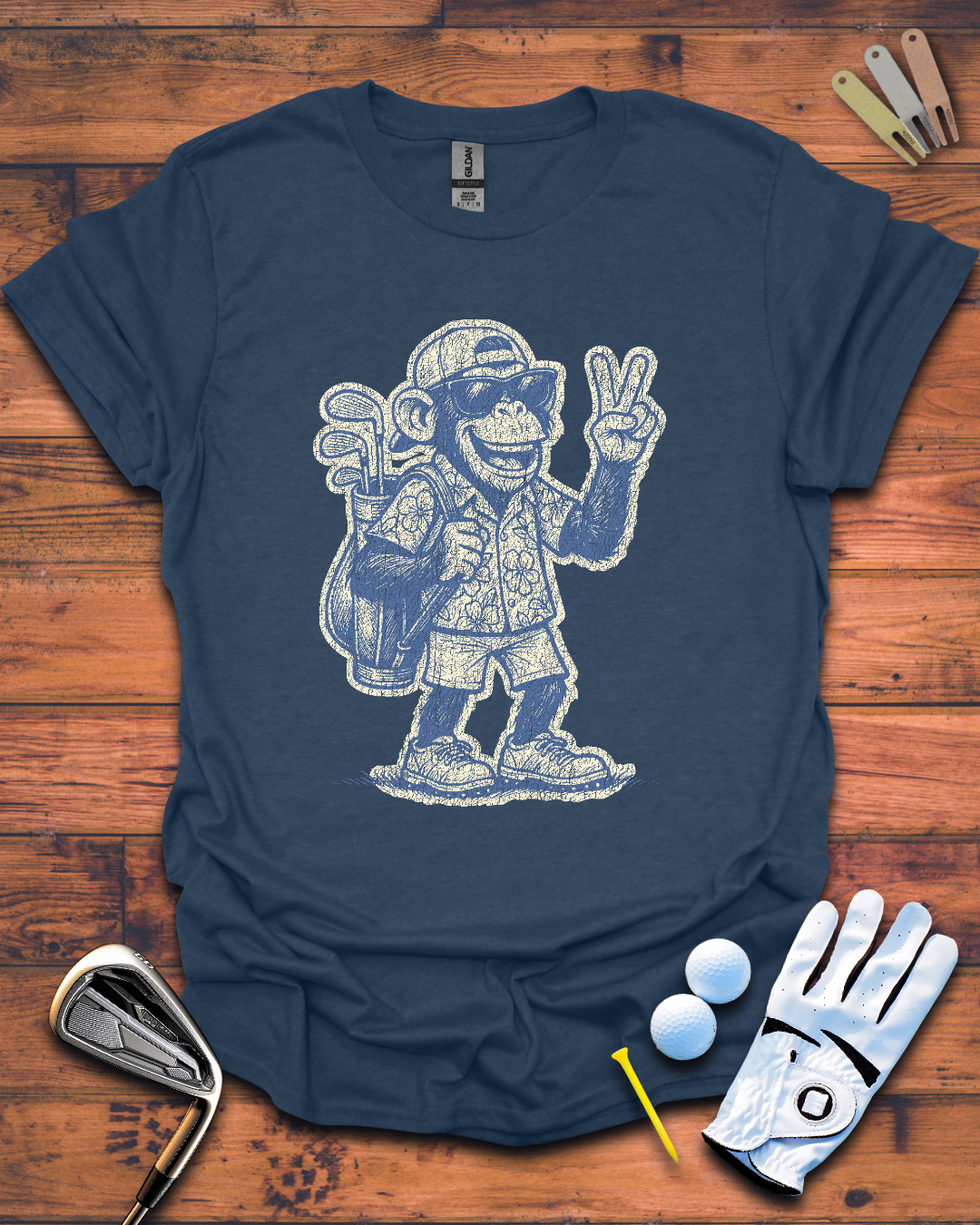 Bananas? No. Birdies? Yes.: Unisex Softstyle T-Shirt, Funny Golf Gift T-Shirt