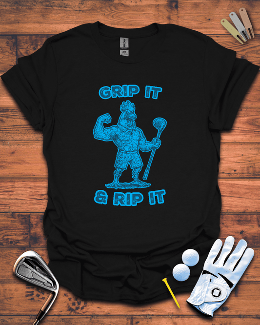 Grip It and Rip It: Funny Golf Gift T-Shirt