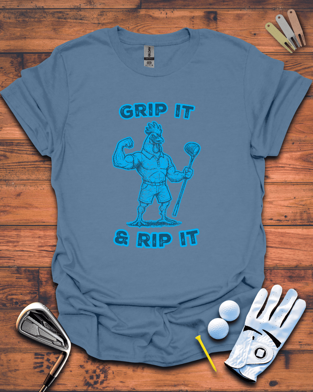 Grip It and Rip It: Funny Golf Gift T-Shirt