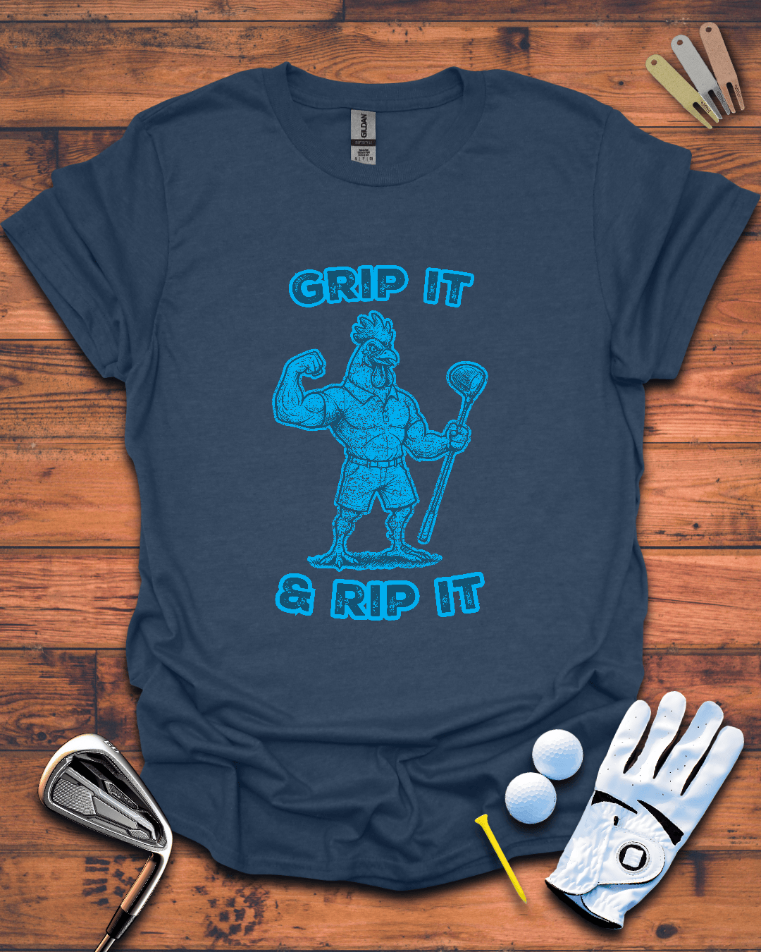 Grip It and Rip It: Funny Golf Gift T-Shirt