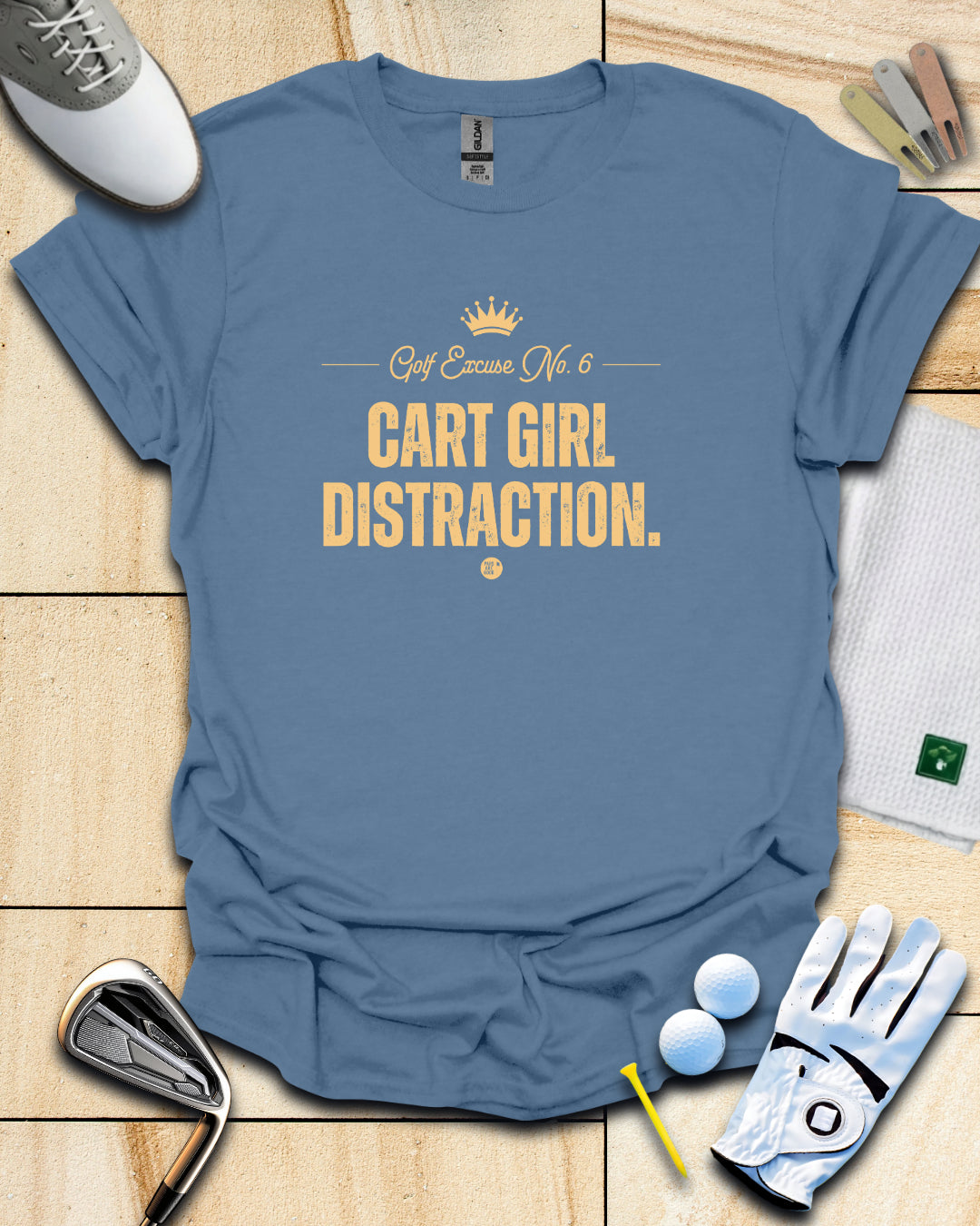 Cart Girl Distraction.