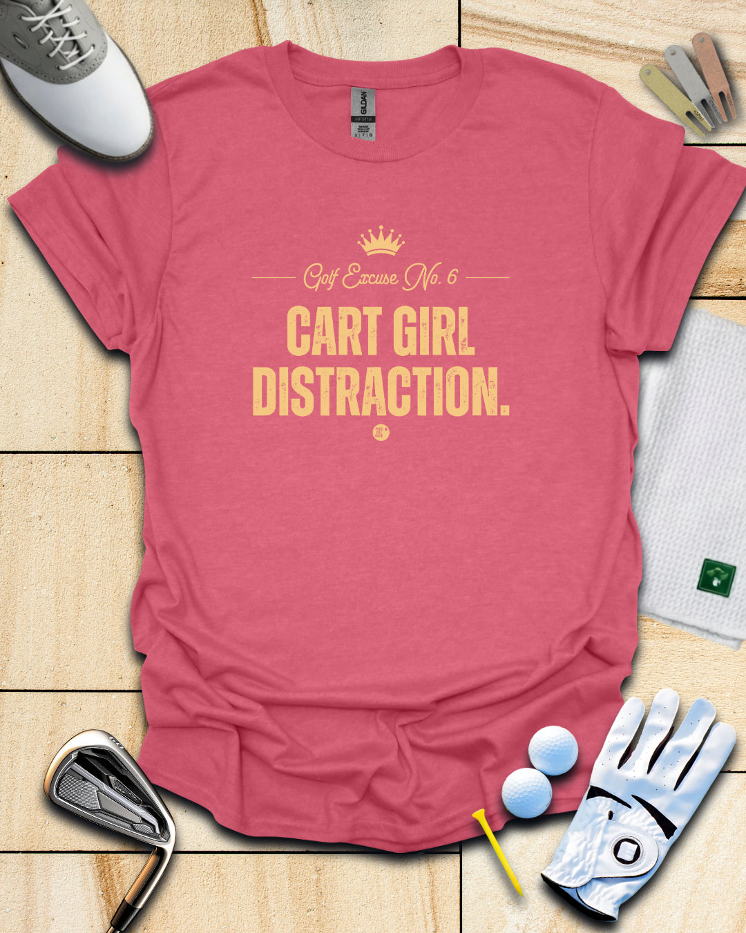 Cart Girl Distraction.
