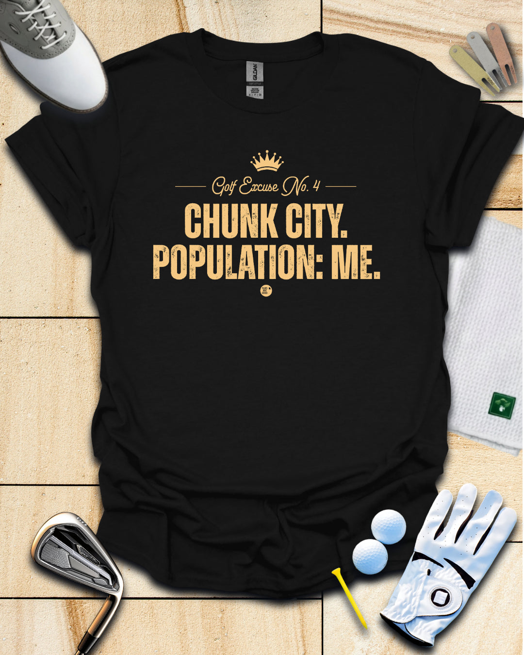 Chunk City. Population: Me.