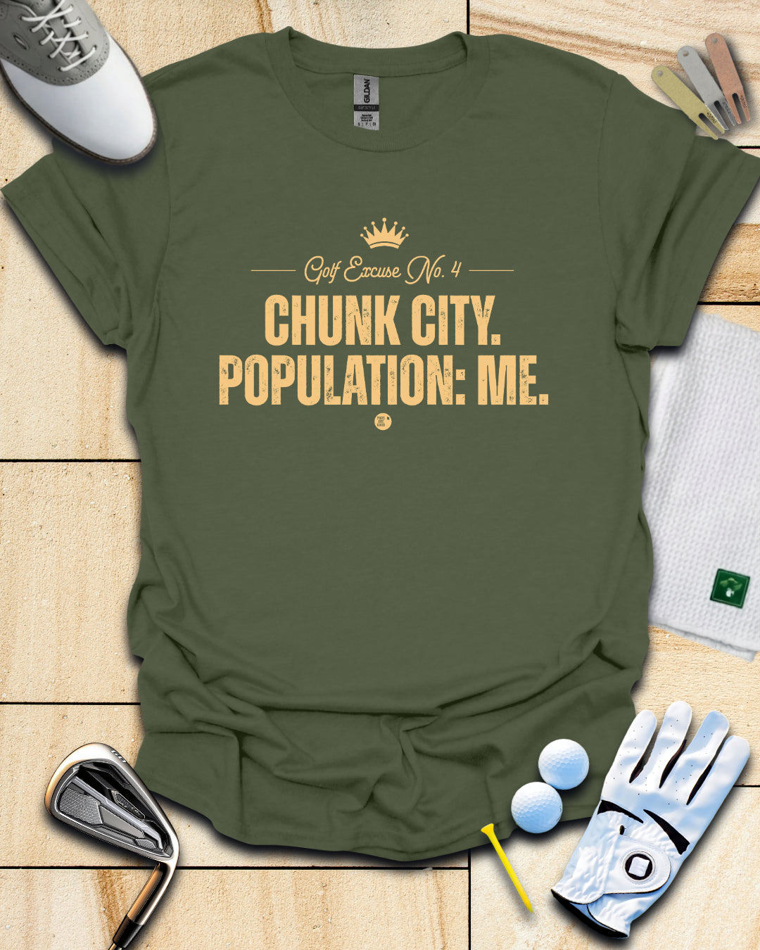 Chunk City. Population: Me.