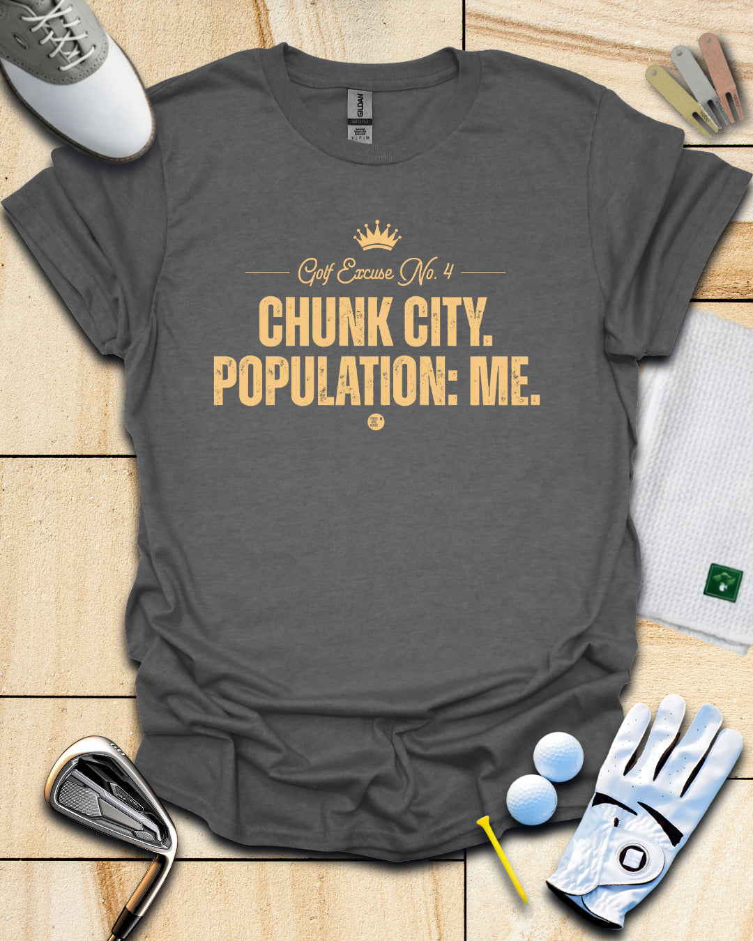Chunk City. Population: Me.