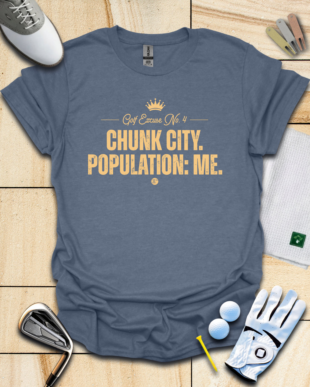 Chunk City. Population: Me.