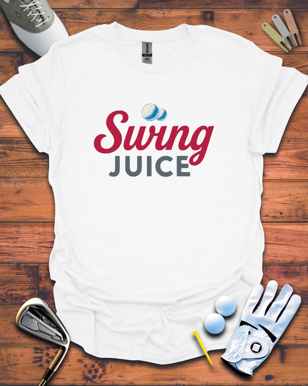 Swing Juice T-Shirt — Golf Drinking Tee