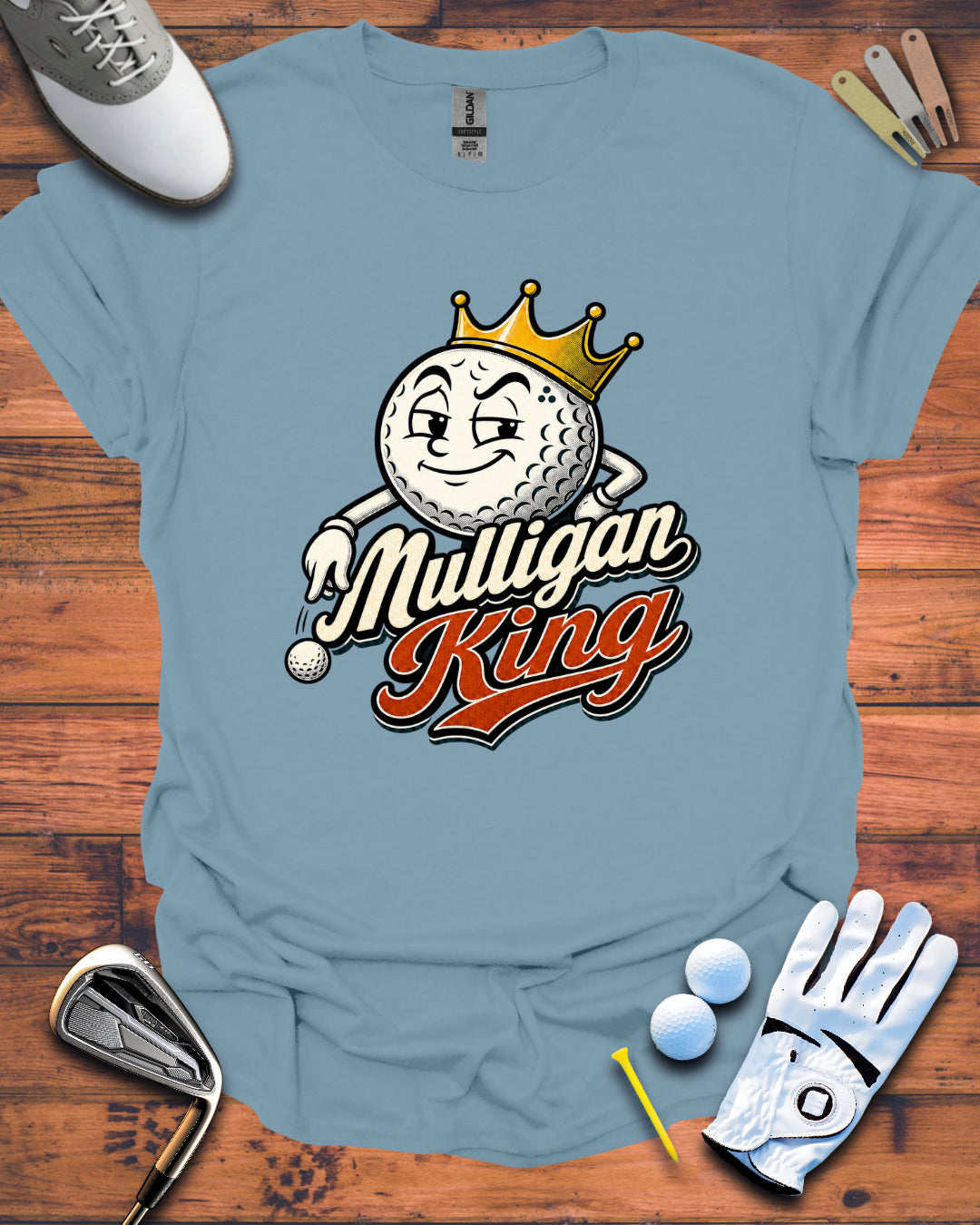Golf T-Shirt — "Mulligan King"