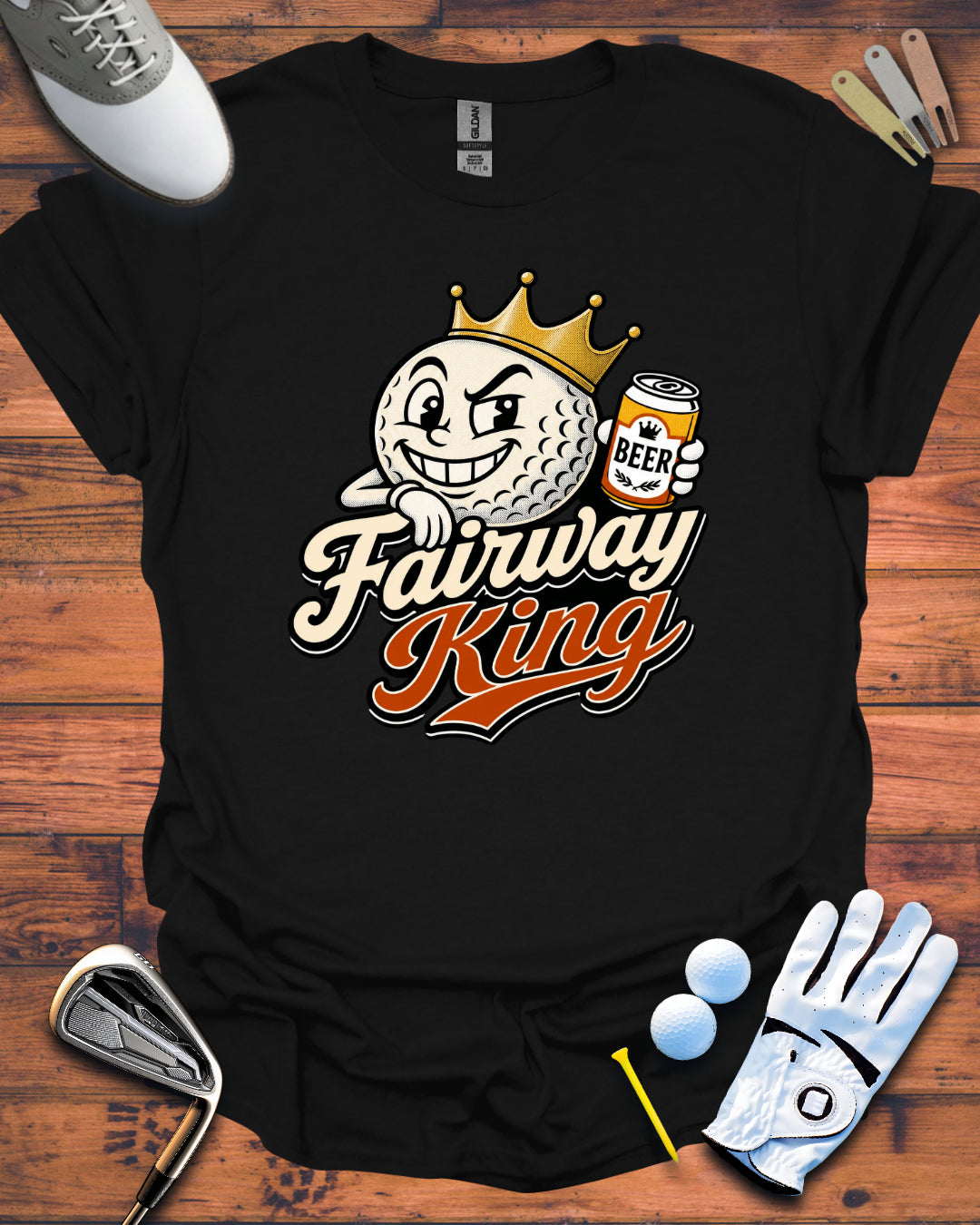 Fairway King - funny golf t-shirt