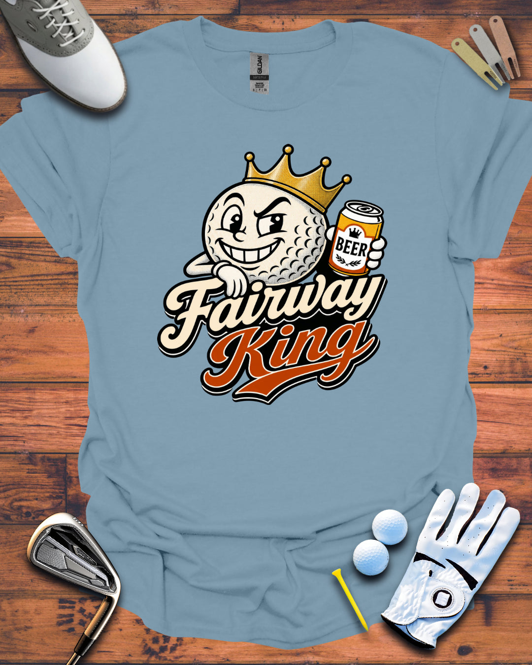 Fairway King - funny golf t-shirt