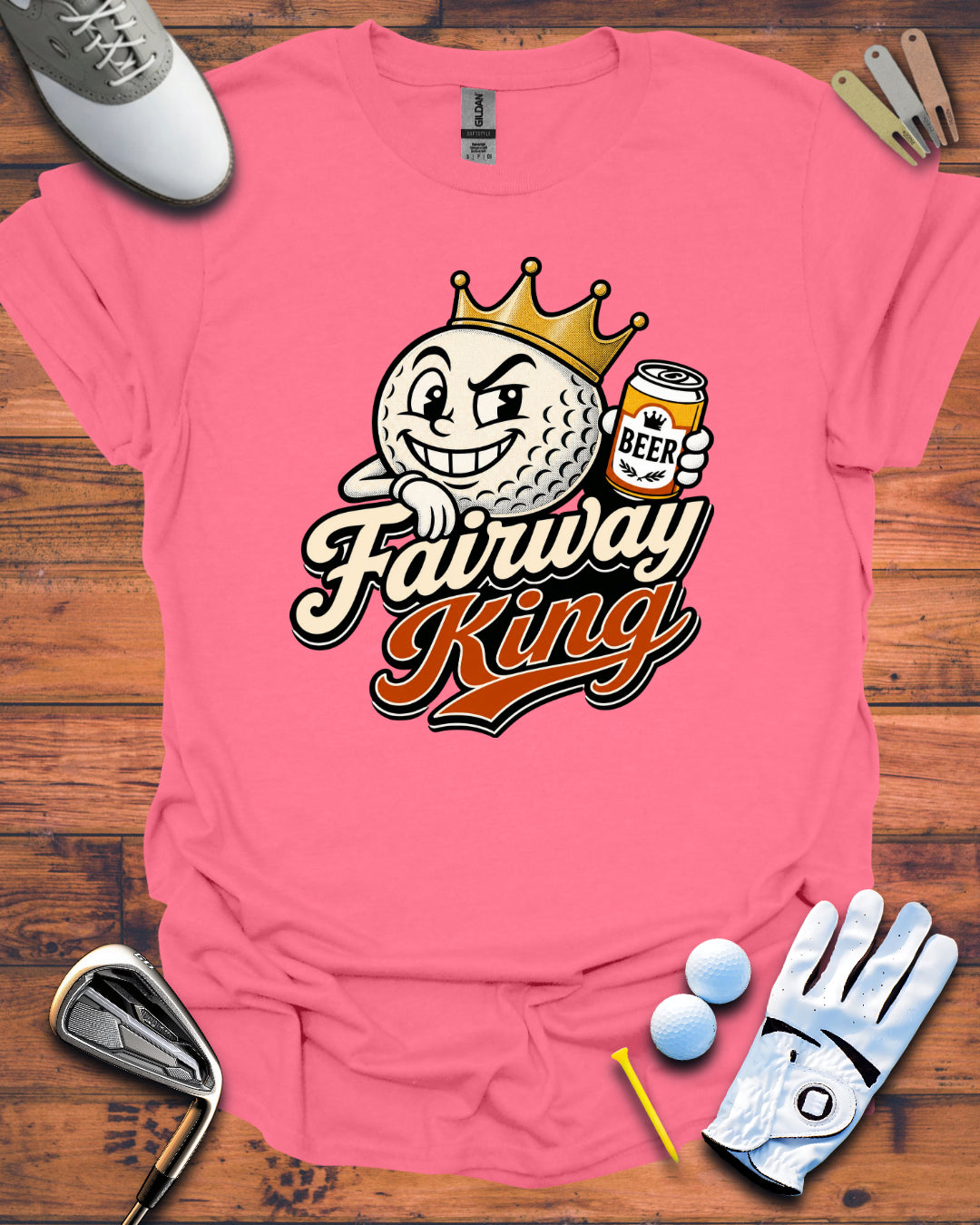 Fairway King - funny golf t-shirt