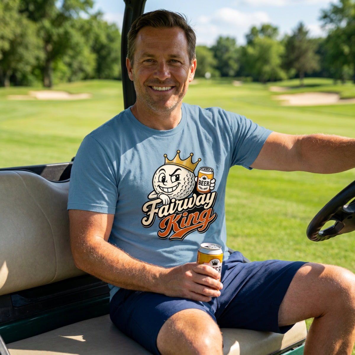 Fairway King - funny golf t-shirt
