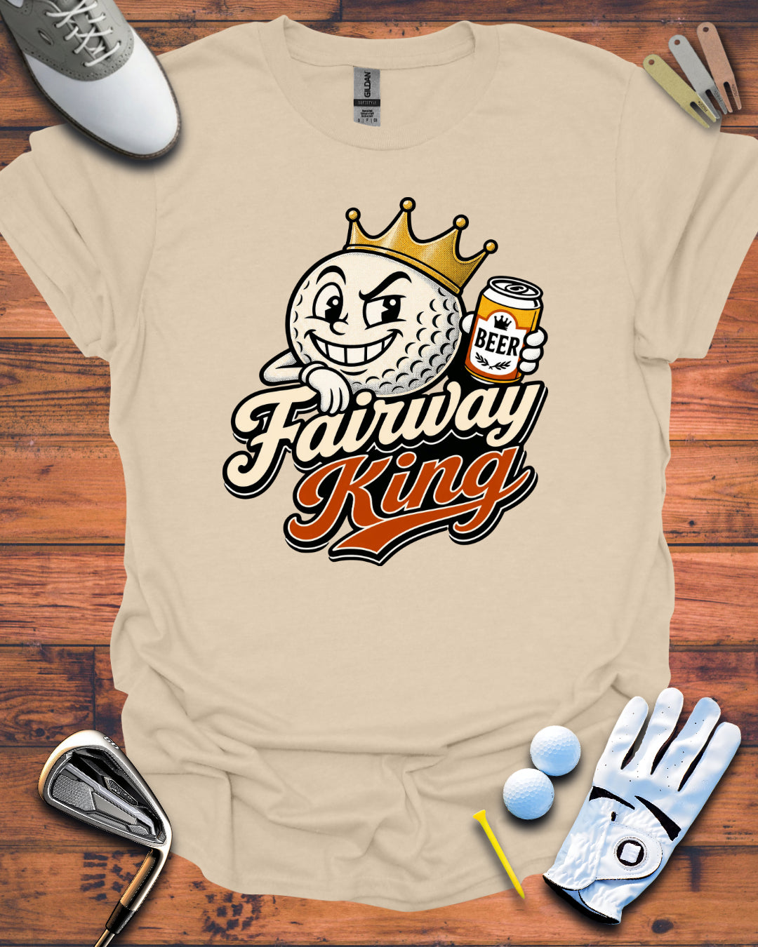Fairway King - funny golf t-shirt