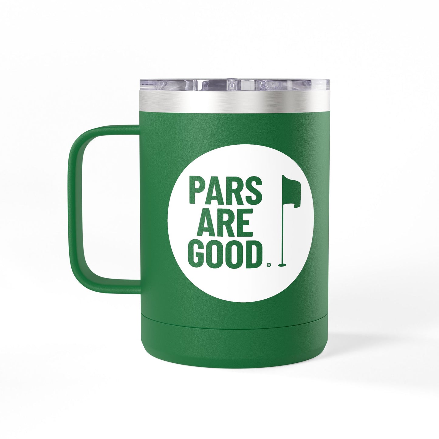 Golf Mug Tumbler – "Master of the Three Putt" 15oz Insulated Coffee Mug