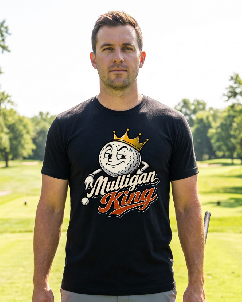 Golf T-Shirt — "Mulligan King"